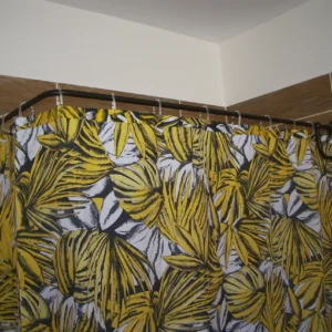 L- Shaped Corner Shower Curtain Rod for Bathroom, Fitting and Dressing room for Wall Montage with Custom Size