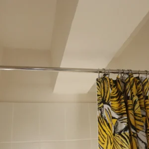 Straight Shower Curtain Rod for Bathroom, Fitting and Dressing room with Custom Size