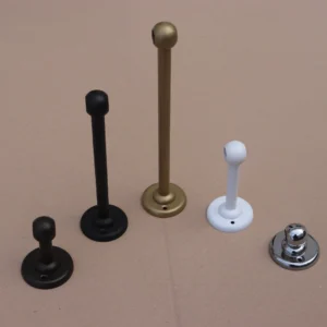 Straight Steel Supports (Set- 3pc.) for Shower Curtain Rods- 16 mm.