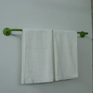 U Shaped Shower Towel Rack and Hanger, Single Rod- 16 millimeters thick